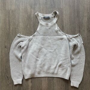 Glassons Off-Shoulder Sweater in Cream